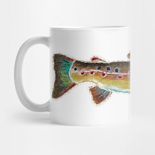 Fishes in Stitches 003 Trout Mug